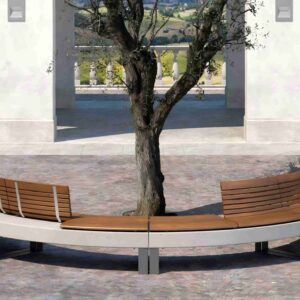 Classic Concrete Back Bench