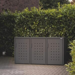 Large classified trash can