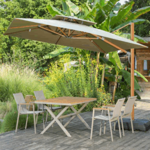 Skent Double-top Mid-Roman Umbrella-Wood Grain