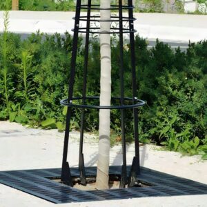 Sliced Hollow Tree Grate