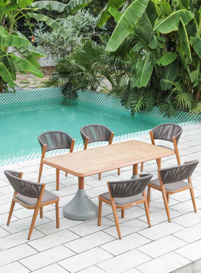 brown wood grain frame