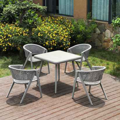 Laplander Square Table-Khaki - Image 3