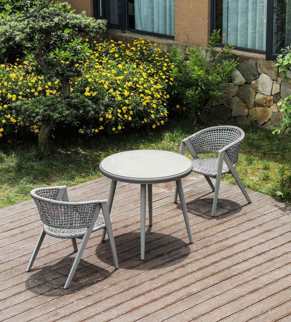 Laplander Square Table-Khaki